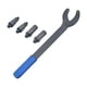 thumbnail image 1 of Herramienta de cambio de correa de distribución, herramientas de reparación de extracción de polea de de levas del motor, herramienta de bloqueo, 1 of 8