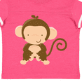 thumbnail image 4 of Inktastic Happy Monkey Boys or Girls Toddler T-Shirt, 4 of 5
