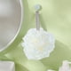 thumbnail image 1 of Puf de baño con lunares | Esponja de malla de doble capa | Estropajo de cuerpo de poliéster suave | Diseño de flores | Espuma abundante | Exfoliación suave | Colgable | 18cm x 18cm | 1 paquete, 1 of 6
