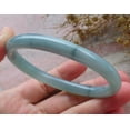 thumbnail image 6 of Certified Icy Green Burma Natural A JADE Jadeite Circle Bangle Bracelet 59 mm 662668 TN, 6 of 11