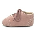 thumbnail image 4 of URMAGIC Toddler Baby Girls Boys Matte PU Leather Moccasins Soft Sole Flats Shoes, 4 of 7