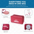 thumbnail image 7 of Primacare DS-9197-PK Professional Classic Series Manual Adult size Blood Pressure Kit, Emergency Bp kit with Stethoscope and Portable Leatherette Case, Nylon Cuff, Pink, 7 of 7