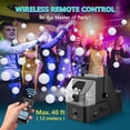 thumbnail image 3 of Máquina de burbujas y humo Wisdomlit 450W con control remoto 3 en 1, 3 of 7
