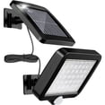 thumbnail image 1 of Luz solar para exteriores con sensor de movimiento de 56 LED, luz solar para jardín impermeable IP65 de 120 W con cable de 5 m, 1 of 5