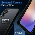 thumbnail image 6 of JETech Matte Case for Samsung Galaxy A54 5G 6.4-Inch, Frosted Translucent Back Protective Slim Phone Cover, Anti-Fingerprints (Black), 6 of 6