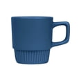 thumbnail image 3 of Paquete con 36 piezas de Taza de cerámica con base texturizada azul 11.7 x 9.2 x 8.4, 3 of 4