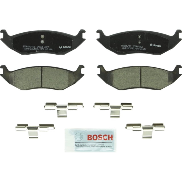 Pastillas de freno para vehículos BOSCH BC967 QuietCast Disc Pads