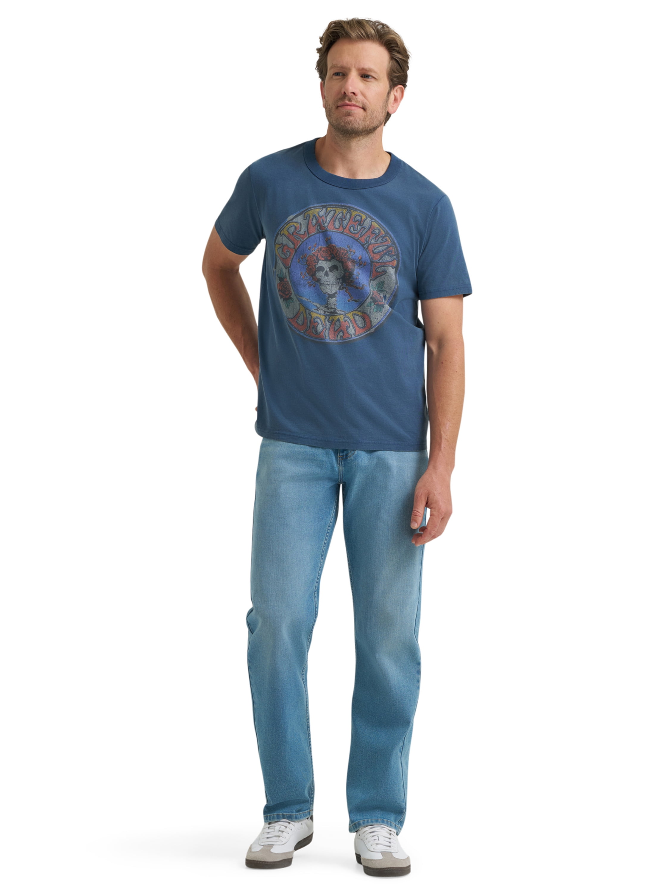 Lee® Men's Short Sleeve Grateful Dead Graphic Band Tee, Sizes S-3XL