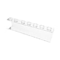 thumbnail image 2 of 2 capas Soportador del secador de cabello soporte para la pared de la pared Currador de cabello Fácil de instalar soporte para el secador para el baño, 2 of 7