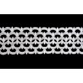 thumbnail image 1 of Altotux 3-3/8" White Venice Lace Ribbon Trim By Yard, 1 of 2