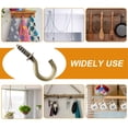 thumbnail image 6 of Minzimin 100Pcs Vinyl Coated Metal Cup Hook , Screw-in Ceiling Hooks for Hanging, 6 of 7