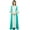 Mint Blue, variant on Bimba Women's Casual A-Line Pintuck Rayon Kurti Long Kurta Casual Wear Tunic Dress