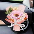 thumbnail image 5 of Car Flower Bouquet - Elegant & Long-Lasting, Perfect for Cars, Unique Gift Idea, 5 of 9