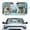 Cartoon Turtle, variant on HUIACONG Funny Pig Cats Foldable UV Protection Heat Shield for Universal Pickups Blocks Heat Keeps Interior Cool Foldable Windshield SunShade