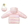 thumbnail image 4 of ATOGUTA Kids Boys Girls Down Jacket Coat Warm Winter Coat Windproof Rain Jacket Snow Coat Pink, Size 6M-6, 4 of 6