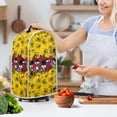 thumbnail image 3 of HELLHERO Blender Dust Cover Red Roses & Skull Pattern 1Set Easy to Install AntiSlip for Friends, 3 of 6