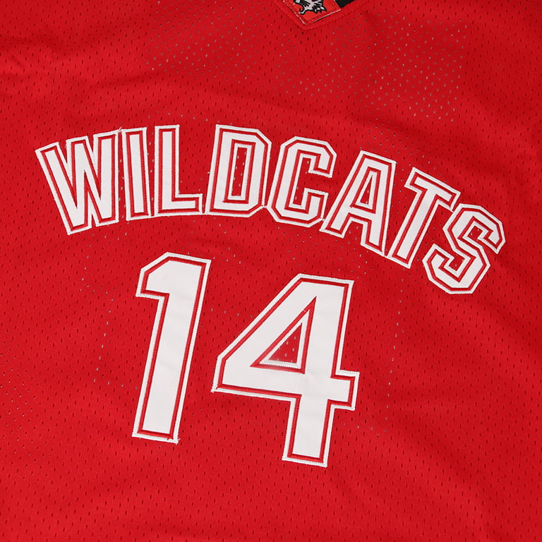 High School Musical, Costumes, High School Musical Troy Bolton Wildcats  Basketball Jersey Size Xl