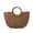 C, variant on Handmade Straw Rattan Woven Semicircle Tote Bag, Summer Beach Handbag for Women, Portable Half-Moon Shape Shoulder Bag for Travel Vacation Daily Shopping, C