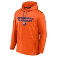 thumbnail image 2 of Men's Fanatics  Orange New York Islanders Authentic Pro Rink Fleece Pullover Hoodie, 2 of 3