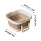 thumbnail image 4 of XWSHYW Contenedores de Almacenamiento Cube Lavado de Pies Plegable para Otoño E Invierno con Aislamiento para El Hogar, Lavabo Portátil para Lavar Los Pies Sobre Las Pantorillas, 4 of 6