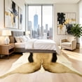 Easycozy Antelope Print Faux Cowhide Rug - 8 x 10 Feet - Walmart ...