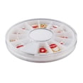 thumbnail image 5 of 12pcs Aleación de Navidad Puntas 3D Decoración Joyería DIY Rueda jinwen Nail Art Decoration Stickers, 5 of 5