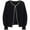 Black, variant on Women Fashion Vintage Pearl Knit Cardigan Loose Short Sweater Jacket Coat Cardigans for Women Drape Front Cute Cardigan Cardigan Outfits for Women Wrap Cardigan Hooded Sweater And Cardigan And
