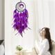 thumbnail image 4 of Atrapasueños de árbol de la vida tejido para colgar en la pared | Decoración de poliéster multicolor para el hogar | 70 x 20 cm, estilo escandinavo, con plumas, 4 of 5