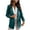 Green, variant on Womens Suit Jacket Floral Blazer Fall Print Blazers for Women Business Casual Miss Ladies Solid Turn Down Collar Jacket Long Sleeve Coat Outerwear Blazer
