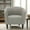 Zeus Grey, variant on Mainstays Rolled Tub Acccent Chair, Zeus Grey
