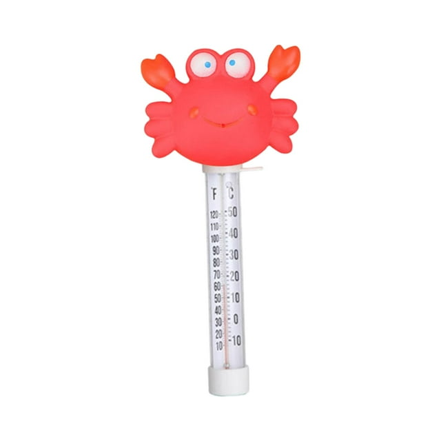 DOLITY Floating Pool Thermometer Professional Aquarium Thermometer Pond Thermometer for Red