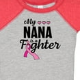 thumbnail image 4 of Inktastic Breast Cancer Awareness My Nana is a Fighter Boys or Girls Baby Bodysuit, 4 of 5