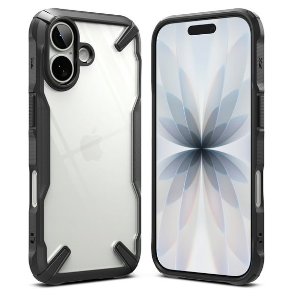 Ringke Fusion-X [Enhanced Grip] for iPhone 17 Case, Heavy-Duty Rugged Protective Cover - Black