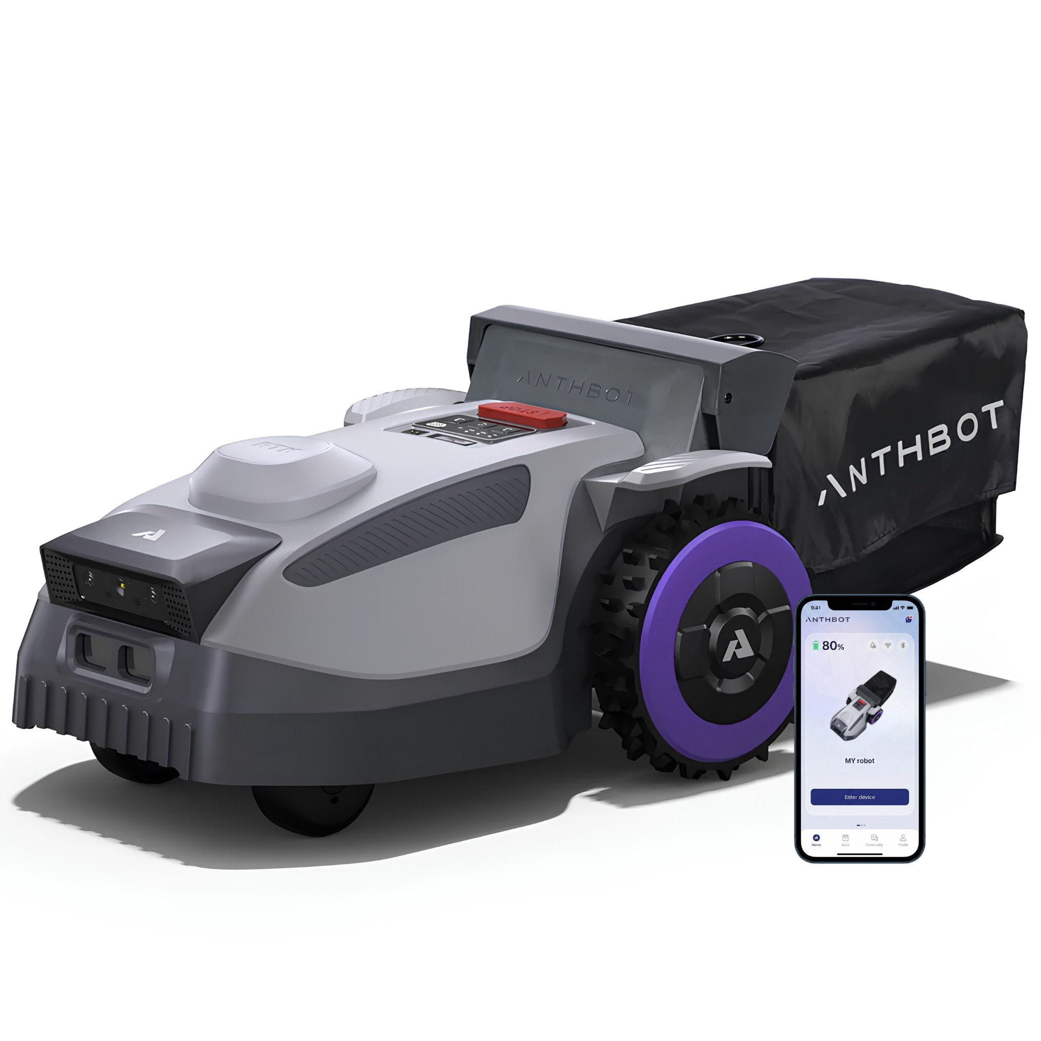 Worx, Robotic Lawn Mower, WR344, 4WD 1 Acre, Vision Cloud Tech