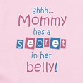 thumbnail image 2 of CafePress - Shhh... Mommy Has A Secret Infant Bodysuit - Baby Light Bodysuit, Size Newborn - 24 Months, 2 of 4