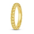 thumbnail image 3 of Yellow Citrine Zirconia Eternity Infinity Band Wedding Proposal Ring Size7 Yellow Gold On Silver Best Friend Wife Valentine Gift Her Nov Birthday Combine Stackable in 15 Gem Women Mom Handmade Jewelry, 3 of 6