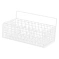 thumbnail image 2 of Hanging Kitchen Baskets Wall Decor Iron Floating Shelves Wire Storage Basket for White, 2 of 9