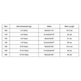 thumbnail image 3 of Girls Tennis Skirts with Built-In Shorts Flared Girls Uniform Skorts High Waist Girls Golf Skirt 9-10 Years, 3 of 9