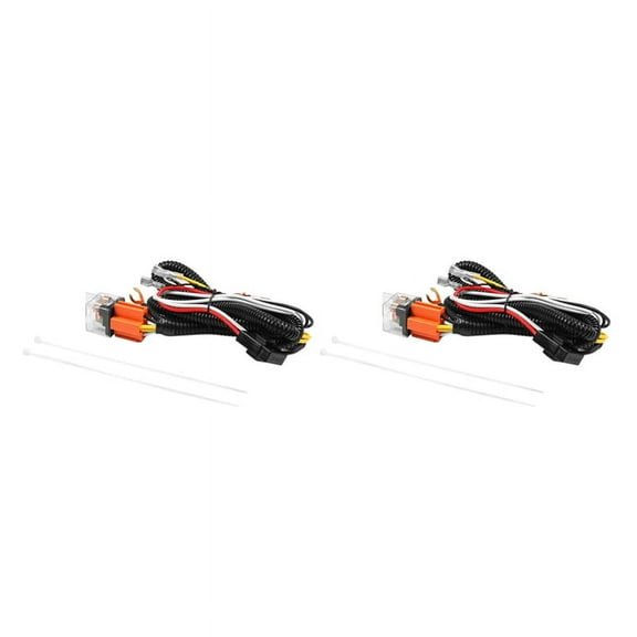 NEW 2X 12V Horn Relay Wiring Harness Kit Grille Mount Blast Tone Horns Plug for Car Truck Universal