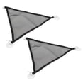 thumbnail image 4 of Pet Hammock, 2 Pcs Triangular Bearded Dragon Hammock Soft Replaceable Lizards Hammock With Suction Cup For Reptile, 4 of 8