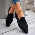 thumbnail image 6 of Purcolt Womens Eyelet Ballet Flats Lightweight Casual Pointed Toe Shallow Mouth Dress Shoes Comfort Breathable Cushion Sole Low Heel Slip on Flat Shoes, 6 of 9