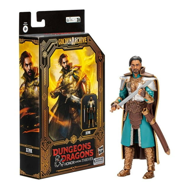 Figura de Acción Dungeons and Dragons Hasbro DD Golden Archive Xenk