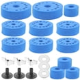 thumbnail image 1 of OULII 1 Set Drum Muffler Pad Blue Cotton Pad for Preventing Cymbals Colliding, 1 of 8