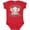Red, variant on Inktastic My Great Grandpa Loves Me Elephant Boys or Girls Baby Bodysuit