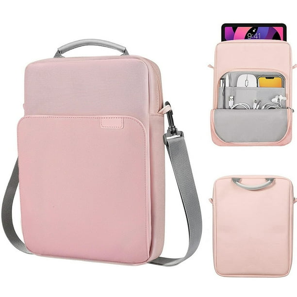 Bolsa de almacenamiento sencilla para iPad, bolsa para tableta iPad de 9,7/11 pulgadas, bolso bandolera portátil para el hombro