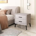 thumbnail image 4 of Pemberly Row Modern / Contemporary Engineered Wood Side Table Gray, 4 of 4