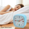 thumbnail image 5 of Unique Bargains Mechanical Alarm Clock Blue 4.1"L x 1.8"W x 4.1"H, 5 of 7