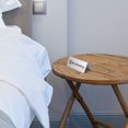 thumbnail image 2 of Stainless Steel No Smoking Sign Double Side Table No Smoking Sign for Office Decoration, 2 of 9