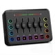 thumbnail image 1 of Mezclador de Audio para Juegos, Mezclador de Transmisión RGB para PC con Interfaz de Micrófono XLR, Atenuador de Volumen, Alimentación Fantasma de 48 V para Podcast, 1 of 5