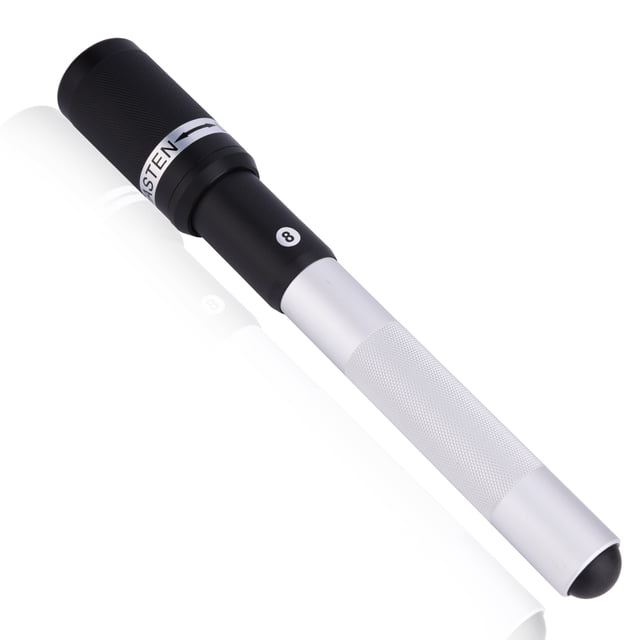 Aluminium Alloy Billiard Pool Cue Extender 12.6inch Telescopic Extension with Frosted Design Fits for All Cue Brands
